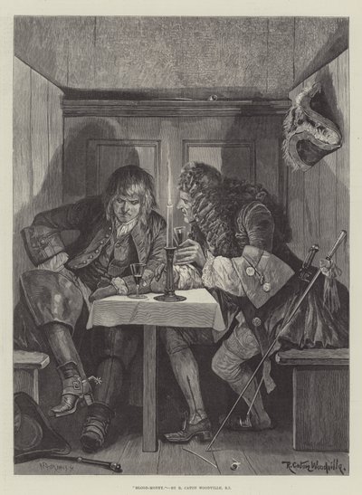 Blood-Money by Richard Caton Woodville junior